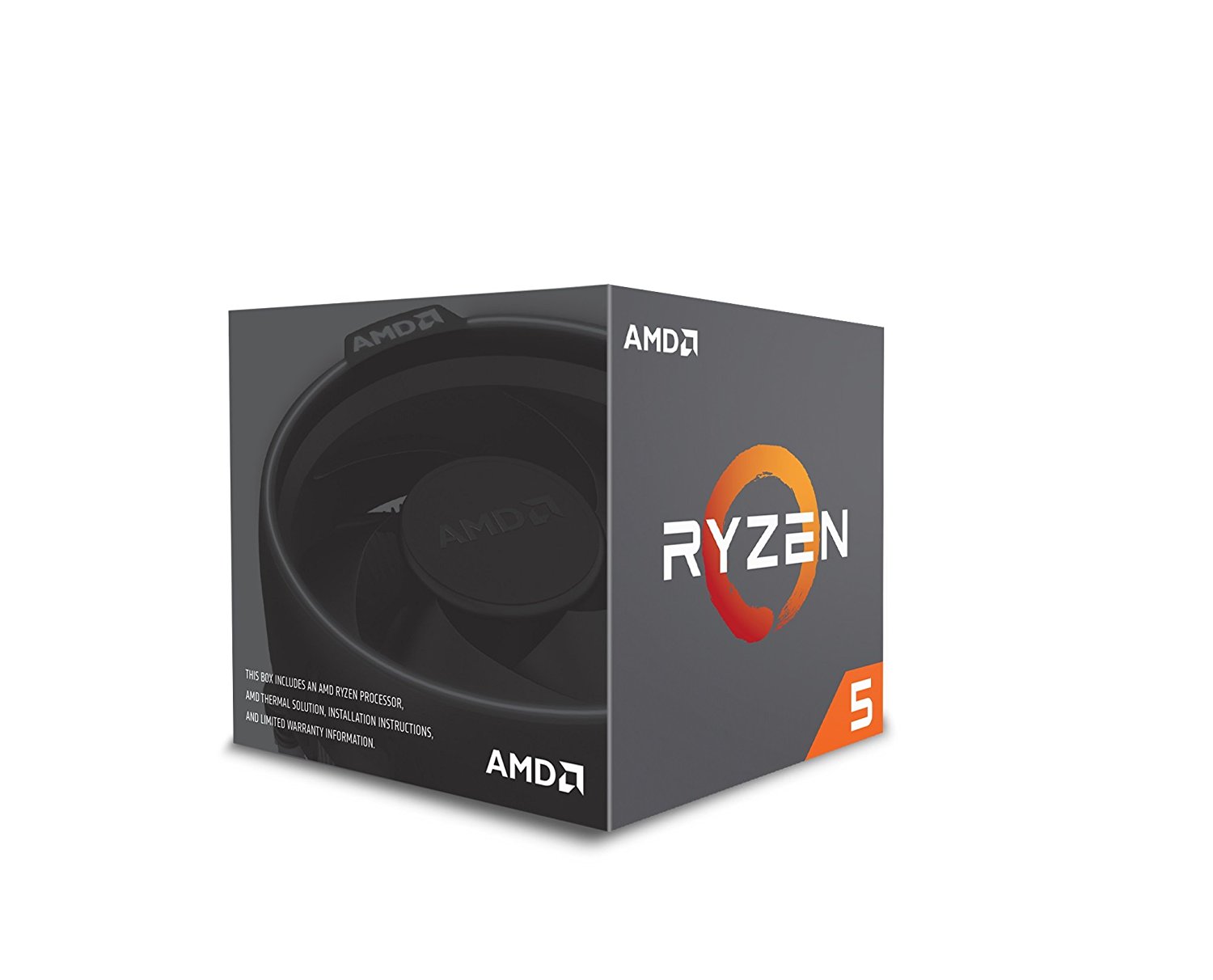 AMD RYZEN 5 1400 3.4GHz 10MB 4 CORE 65W AM4 BOX