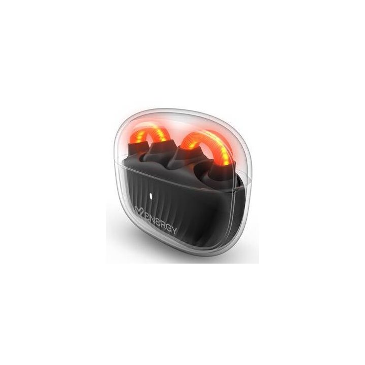 Auriculares Bluetooth Energy Sistem Lightpods Open Sound Mic Negro 25h
