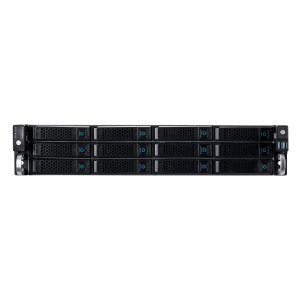 CAJA RACK 19" UNYKAch 2U FUENTE 2U MINI REDUNDANTE PLATA NEGRO 12 BAHIAS HOT SWAP 2xUSB2.0