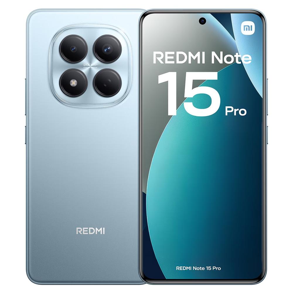 SMARTPHONE XIAOMI REDMI NOTE 15 PRO 6,83" 8GB RAM 256GB ROM GLACIER BLUE