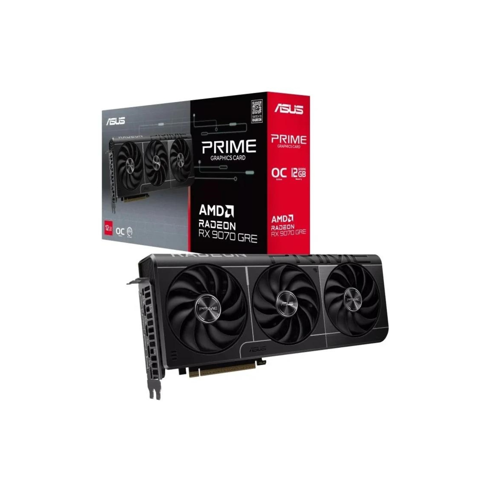 ASUS VGA AMD PRIME RX9070GRE O12G DDR6