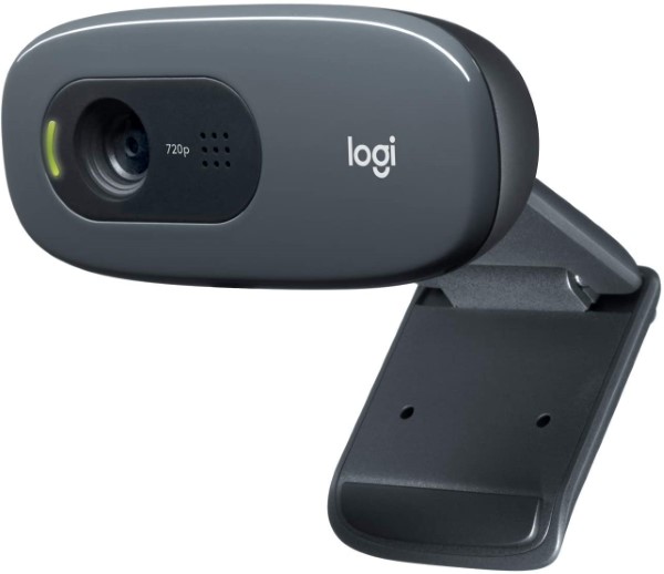 Logitech C270 WebCam HD 720p 3Mpx USB Negra