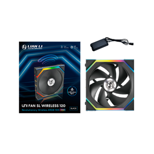 VENTILADOR 120X120 LIAN LI UNIFAN SL WIRELESS BLACK