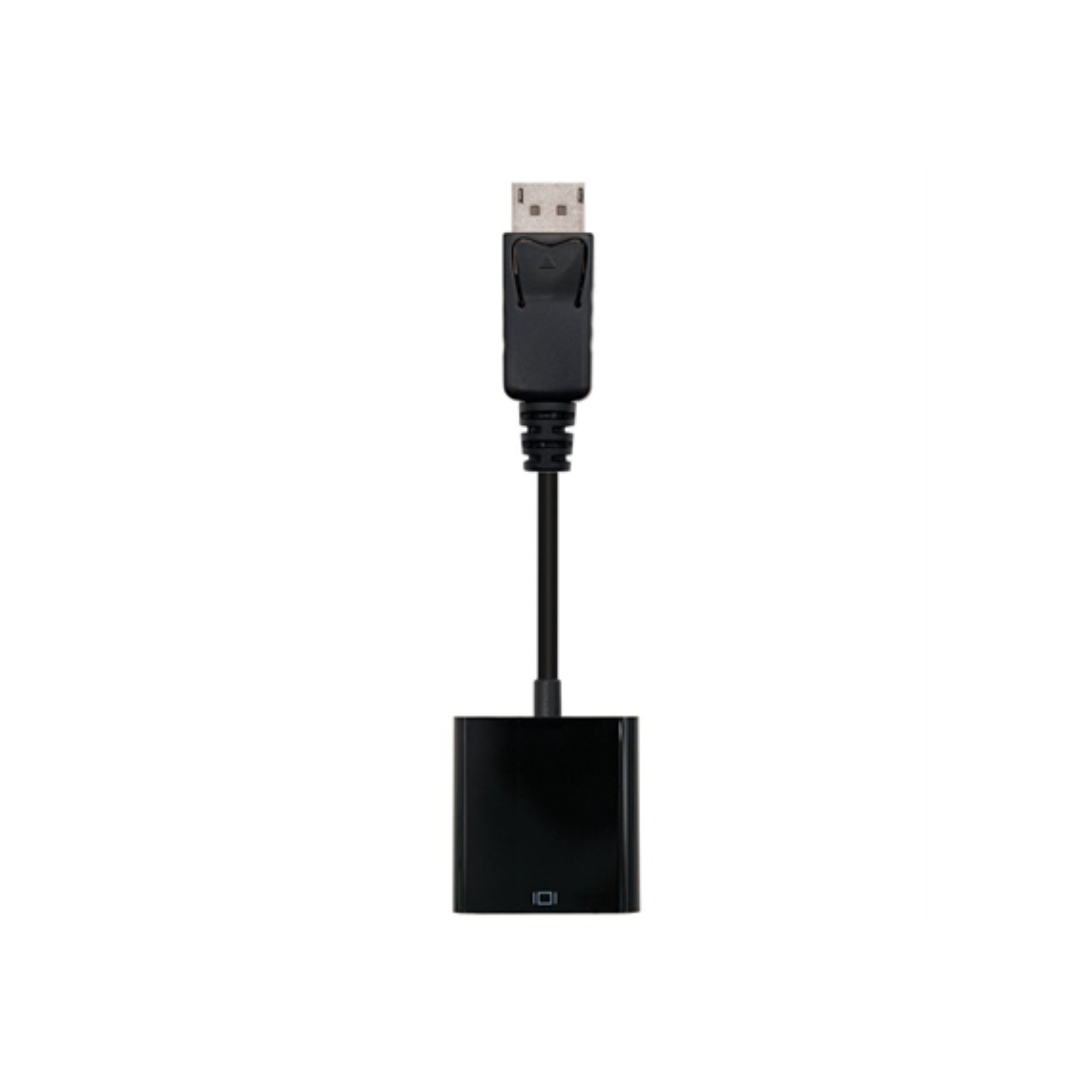 CONVERSOR NANO CABLE DISPLAYPORT/M - VGA/H 0.15M NEGRO
