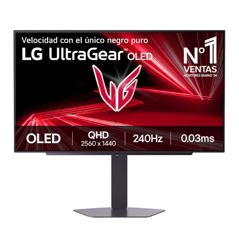 LG 27GX704A-B Monitor 27" OLED 240Hz 2K 0,03ms