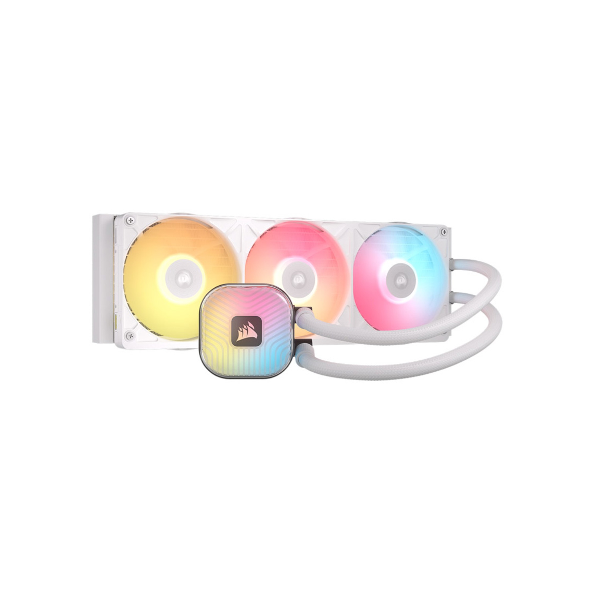 Refrigerador líquido CPU Corsair iCUE Link Titan II 360 RX RGB blanco