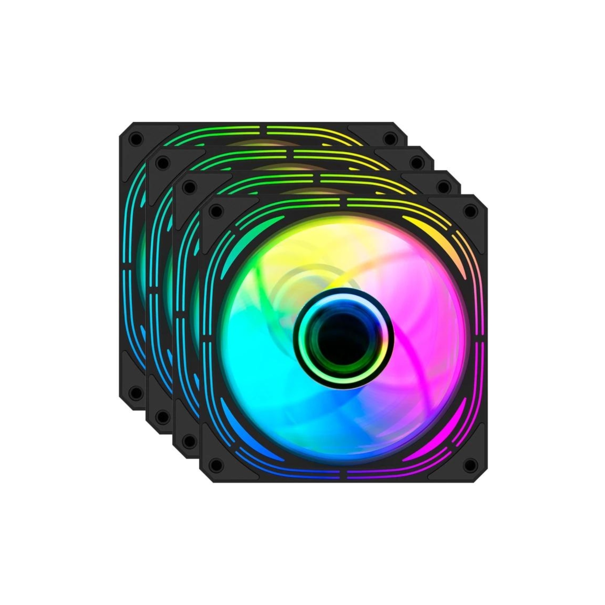 Coolbox KIT 4 Vent.12cm ARGB Infinity Pro