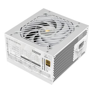 FUENTE DE ALIMENTACION MARS GAMING 1000W ATX 80+ BRONZE 140mm SILENT BLANCO