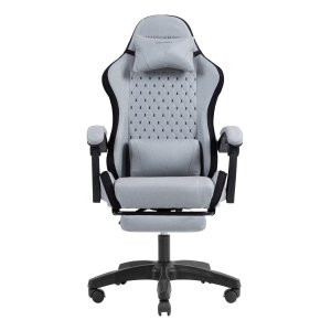 SILLA GAMER MARS GAMING MGCXFSB FABRIC NEGRO PLATA