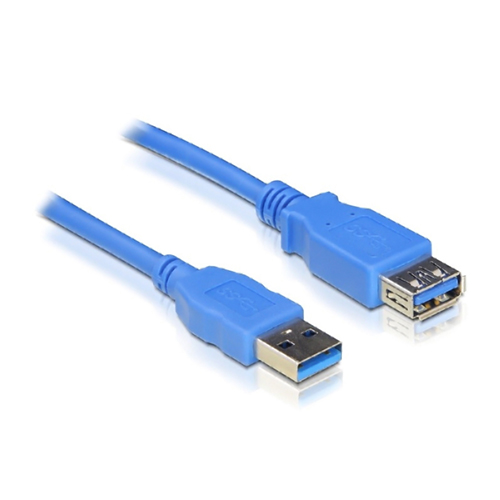 CABLE USB 3.0, TIPO A/M-A/H, AZUL, 2.0 M