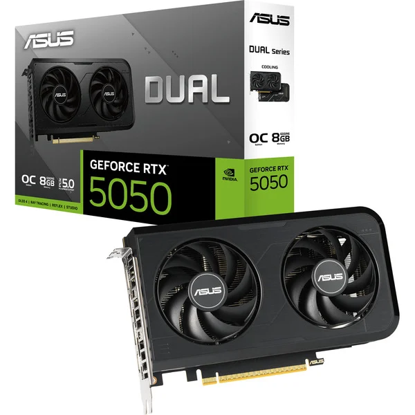 ASUS VGA NVIDIA DUAL RTX 5050 O8G 8GB DDR6