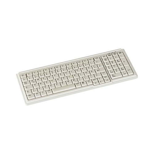 Active Key Teclado lavable + pad numérico Blanco
