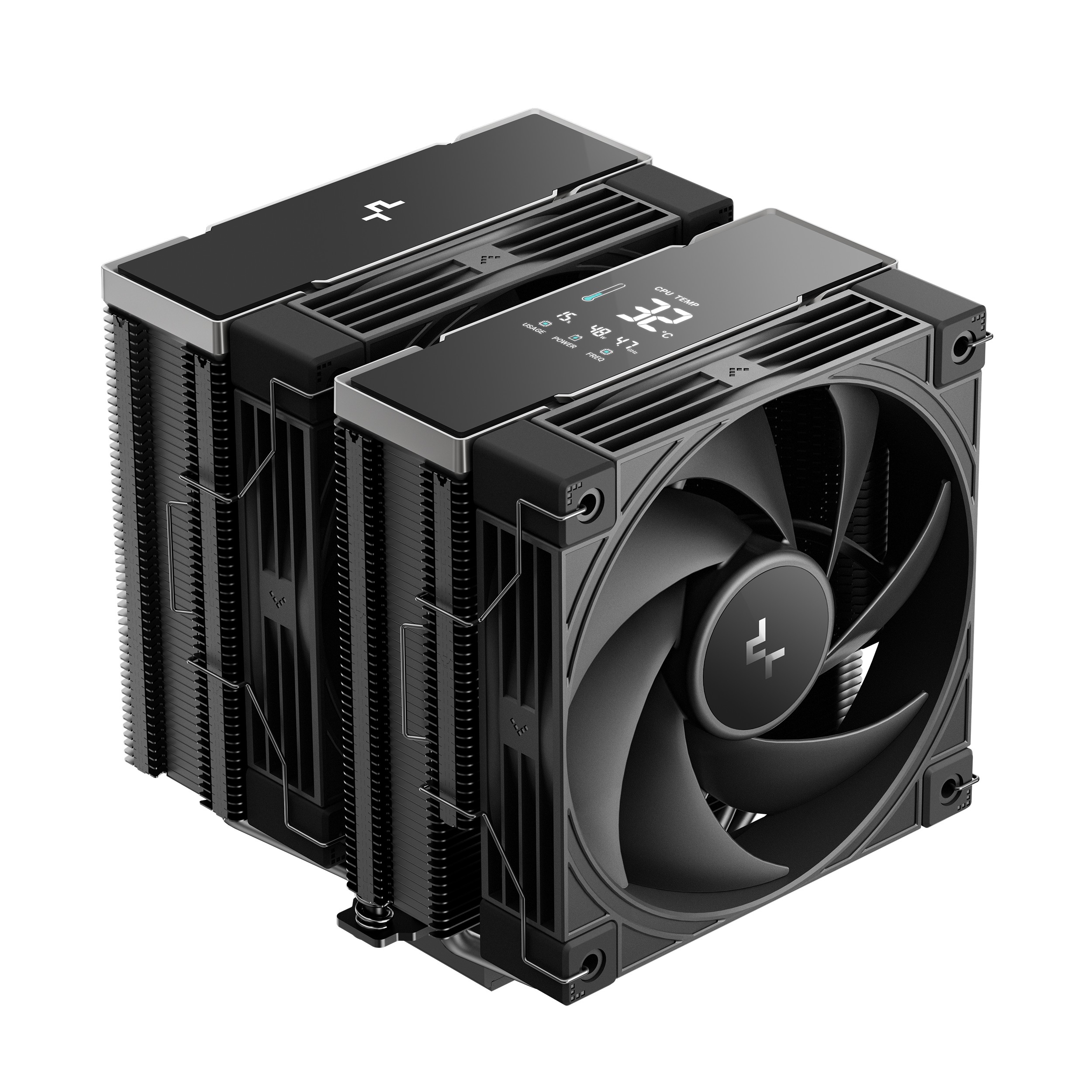 REFRIGERADOR CPU MULTIZOCALO DEEPCOOL AK620 G2 DIGITAL NYX VENTILADOR DOBLE