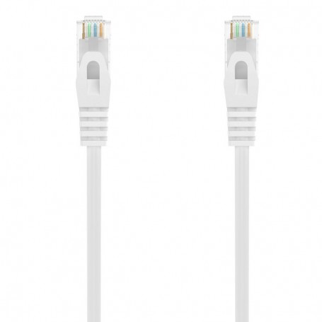 Aisens Latiguillo RJ45 LSZH CAT.6A UTP blanco 1.0m