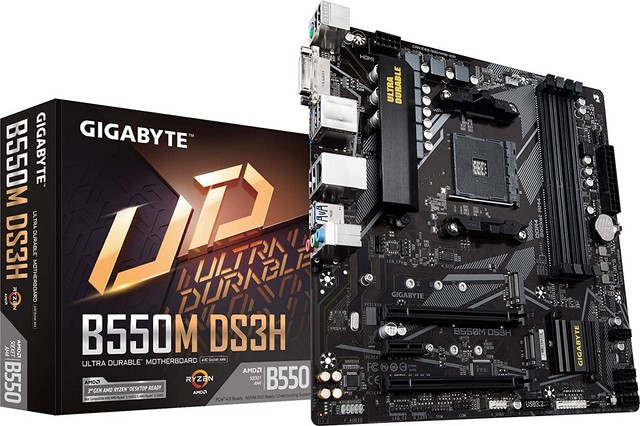 Gigabyte Placa Base B550M DS3H mATX AM4 DDR4