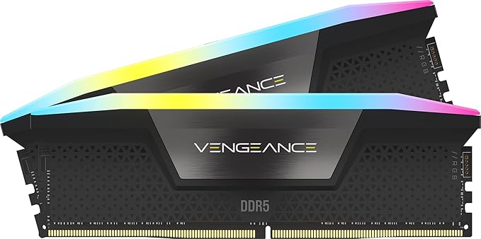 Corsair Vengeance RGB DDR5 64GB (2x32GB) 6600MHz C32 Intel