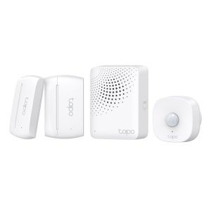 KIT DE SENSORES INTELIGENTES TAPO T30 VENTANAS/PUERTAS MOVIMIENTO Y HUB ALARMA