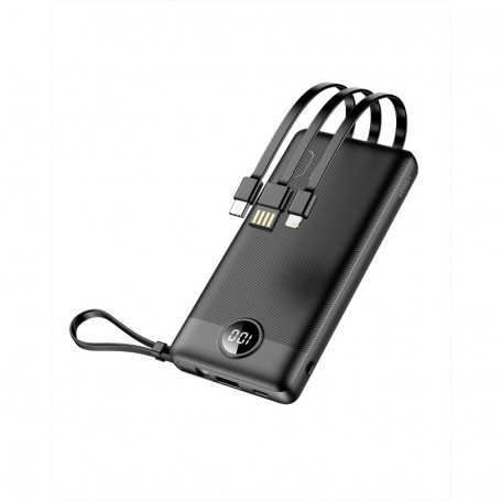 CARGADOR POWERBANK VEGER C10 10000MAH VG-W1116 WITH CABLES BUILT IN