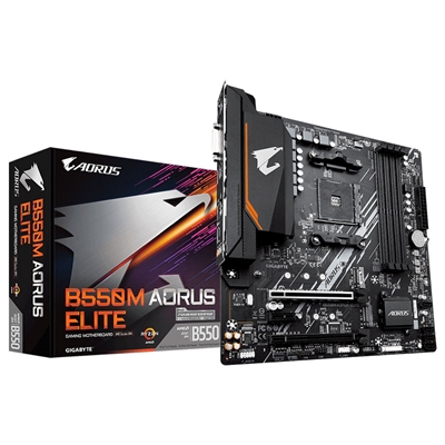 Gigabyte Aorus Placa Base B550M ELITE DDR4 mATX AM4
