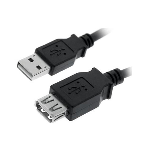 CABLE USB 2.0 TIPO A/M-A/H NEGRO 1.0M NANOCABLE 10.01.0202-BK