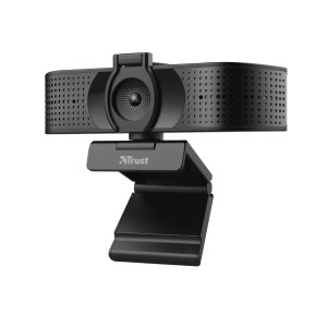 WEBCAM TRUST TEZA 4K UHD 3840X2160 30FPS FOV 74 GRADOS AUTOFOCUS NEGRO