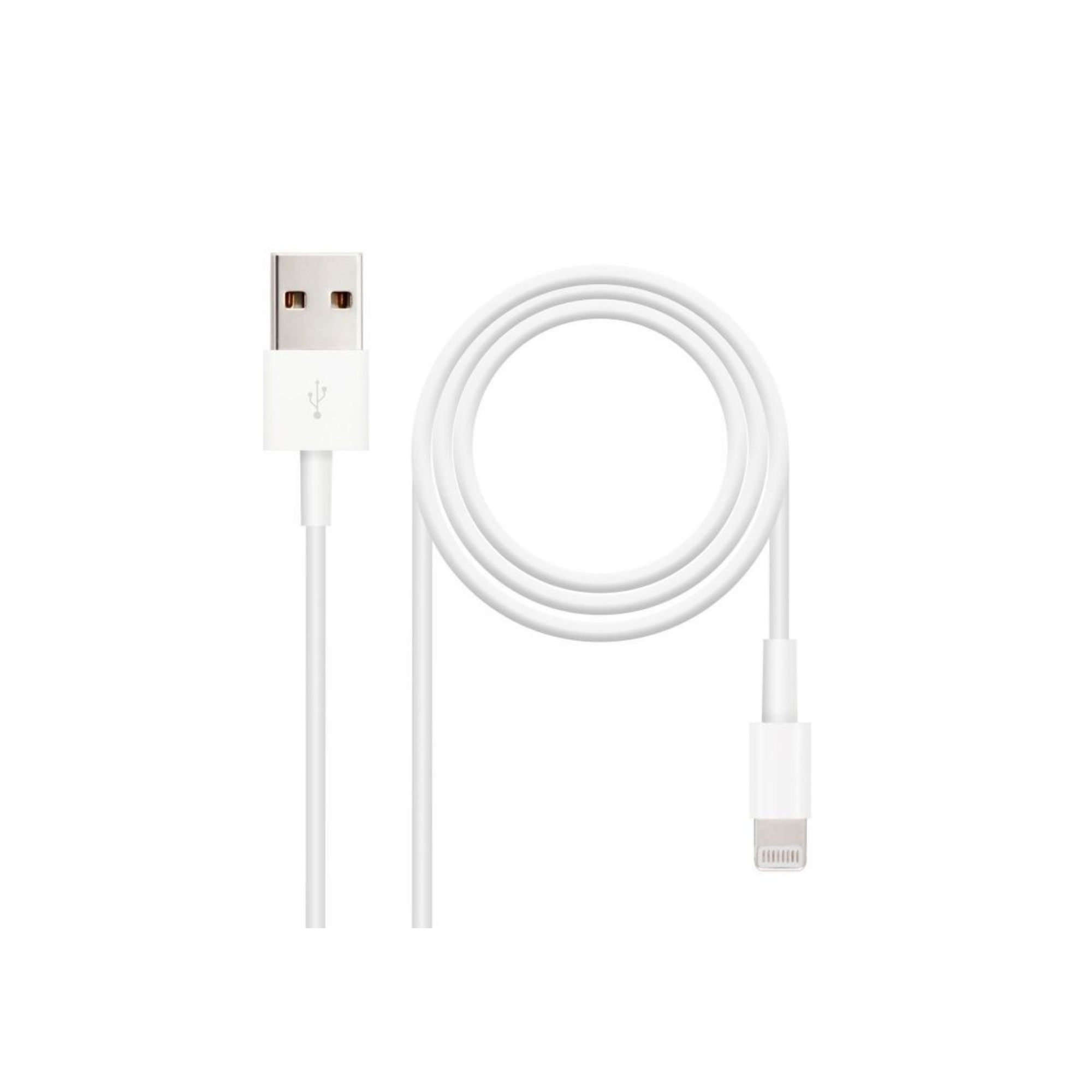 CABLE LIGHTNING A USB 2.0 LIGHTNING-USB A/M 50 CM 10.10.0400