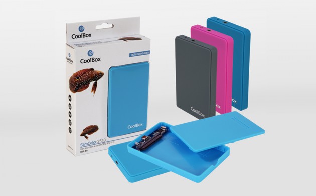 CAJA EXTERNA COOLBOX 2.5" SCG2543 GRIS USB2.0