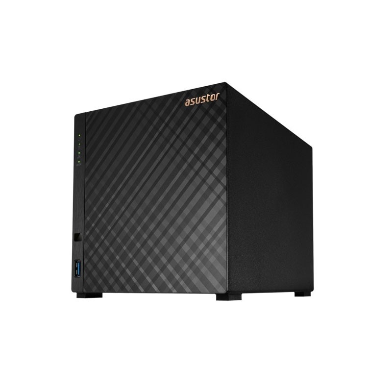 Servidor NAS ASUSTOR Drivestor 2 Gen2 AS1204T 4 Bahías 2.5GbE 1GB DDR4