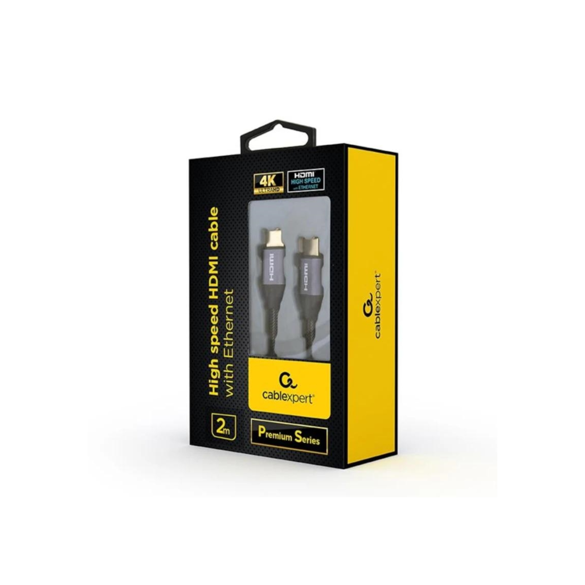 Gembird Cable HDMI de alta velocidad Ethernet 2m