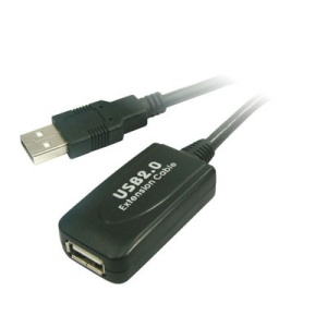 CABLE USB 2.0 PROLONGADOR CON AMPLIFICADOR TIPO A/M-A/H 10 M NANOCABLE 10.01.0212