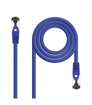Nanocable Cable red Cat. 8.1 2GHZ SSTP Azul 2m