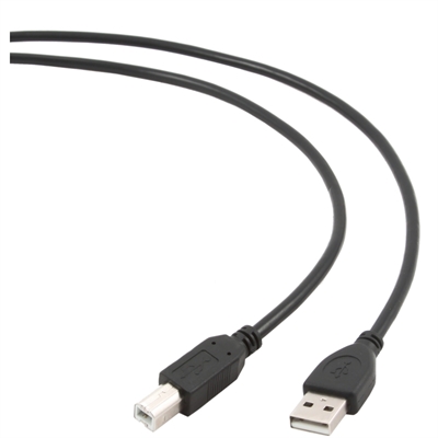 GembirdCable USB 2.0 Tipo A/M-B/M 1.8 Mts Negro