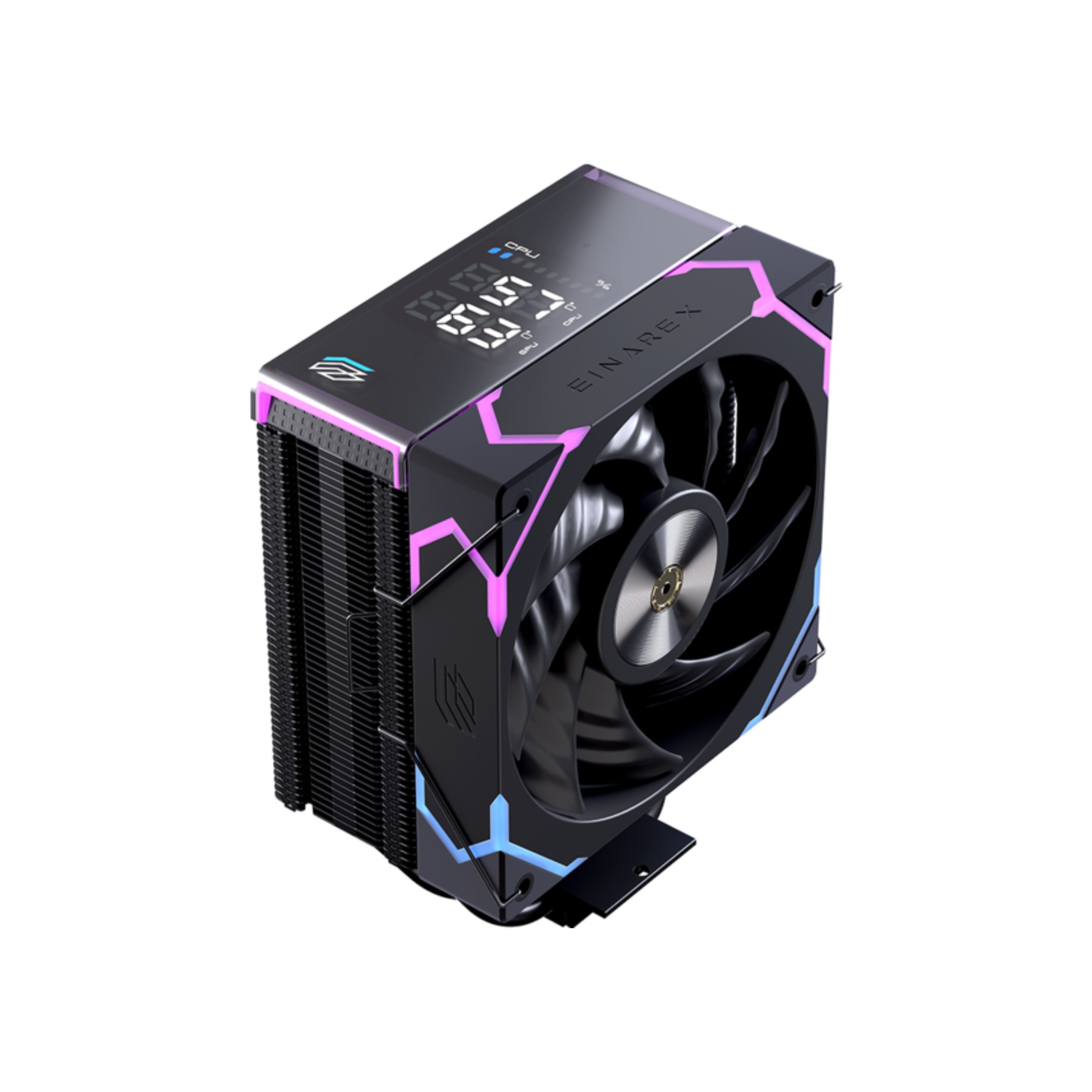 REFRIGERADOR CPU MULTIZOCALO EINAREX GLIDE G100 120MM RGB NEGRO