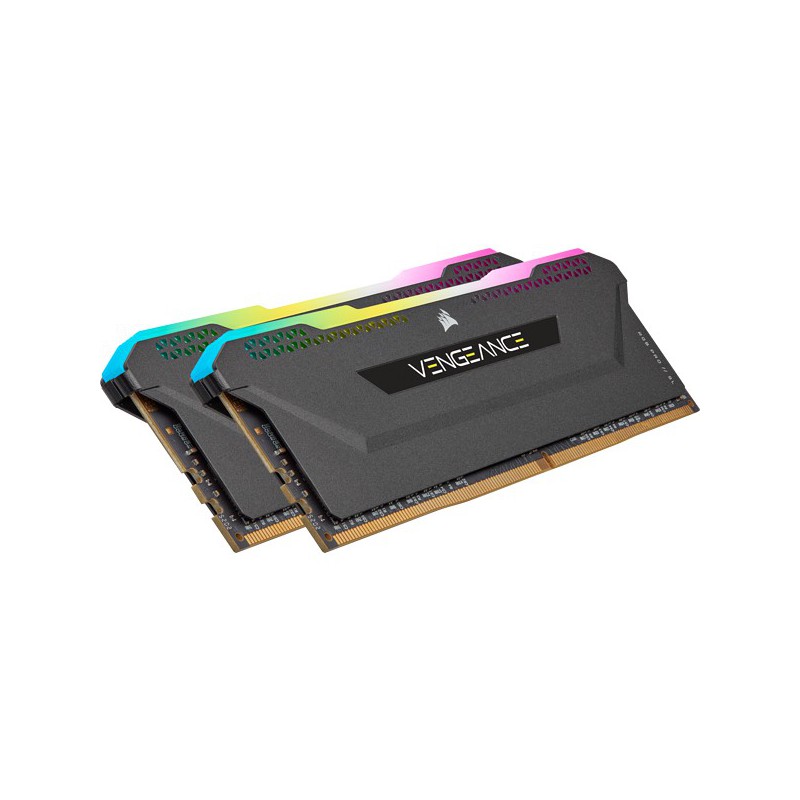 MEMORIA KIT DDR4  16GB(2X8GB) PC4-25600 3200MHZ CORSAIR VENGEANCE RGB PRO SL
