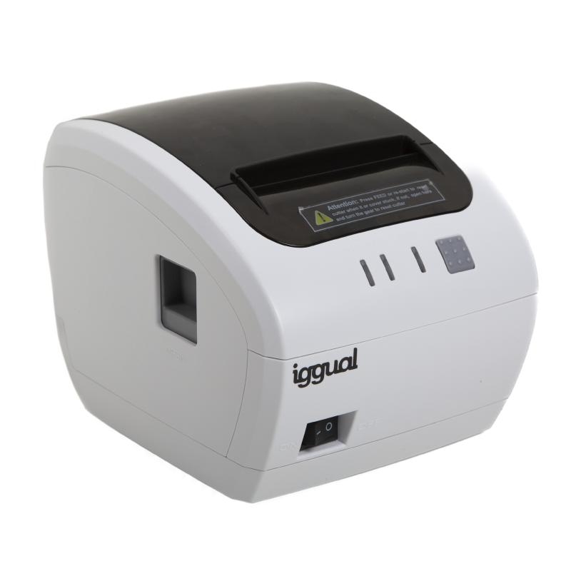 iggual Impresora térmica TP EASY 80W USB+RJ11 blanco