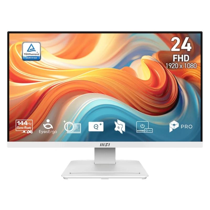 MSI MP241W E14V Monitor 23.8" 144Hz blanco