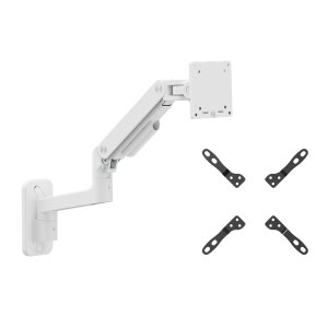 Soporte de pared equip 650140 inclinable y giratorio 360º para pantallas 17"-49" blanco