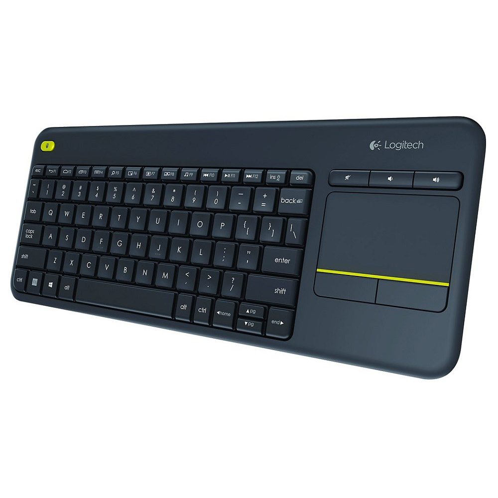 TECLADO TV LOGITECH K400 PLUS MULTIMEDIA WIRELESS NEGRO
