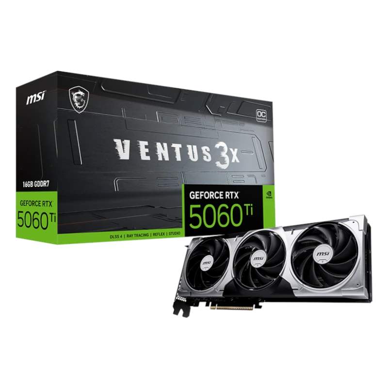 MSI VGA NVIDIA RTX 5060 Ti 16G VENTUS 3X OC
