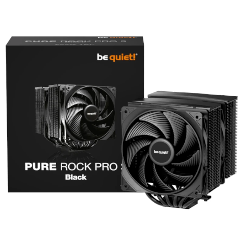 be quiet! Ventilador Pure Rock Pro 3 Black 12 cm