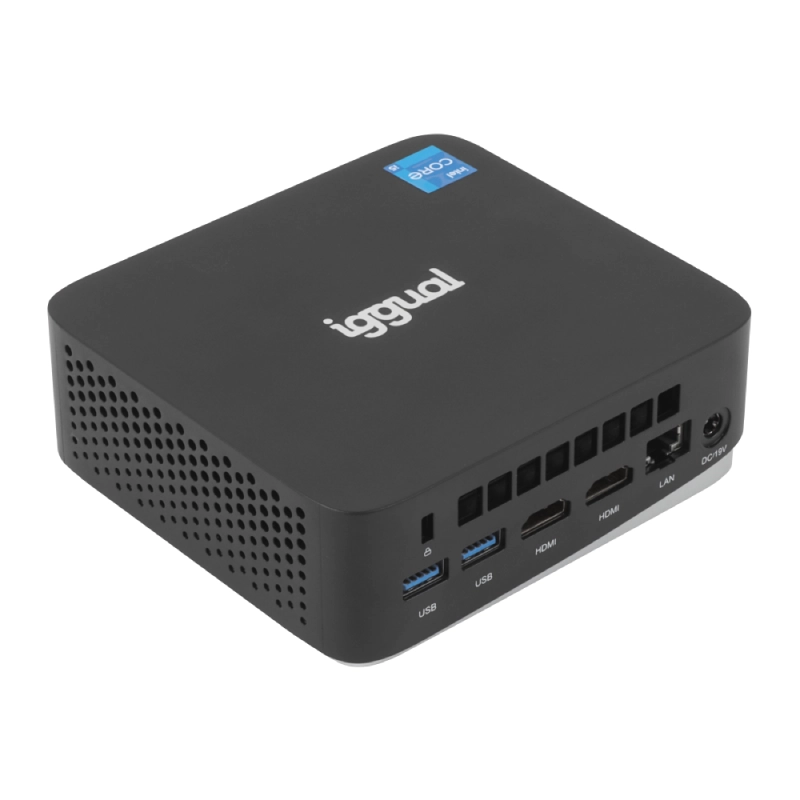 iggual Mini PC Teseracto i5 1235U 8+256 2HDMI W11P