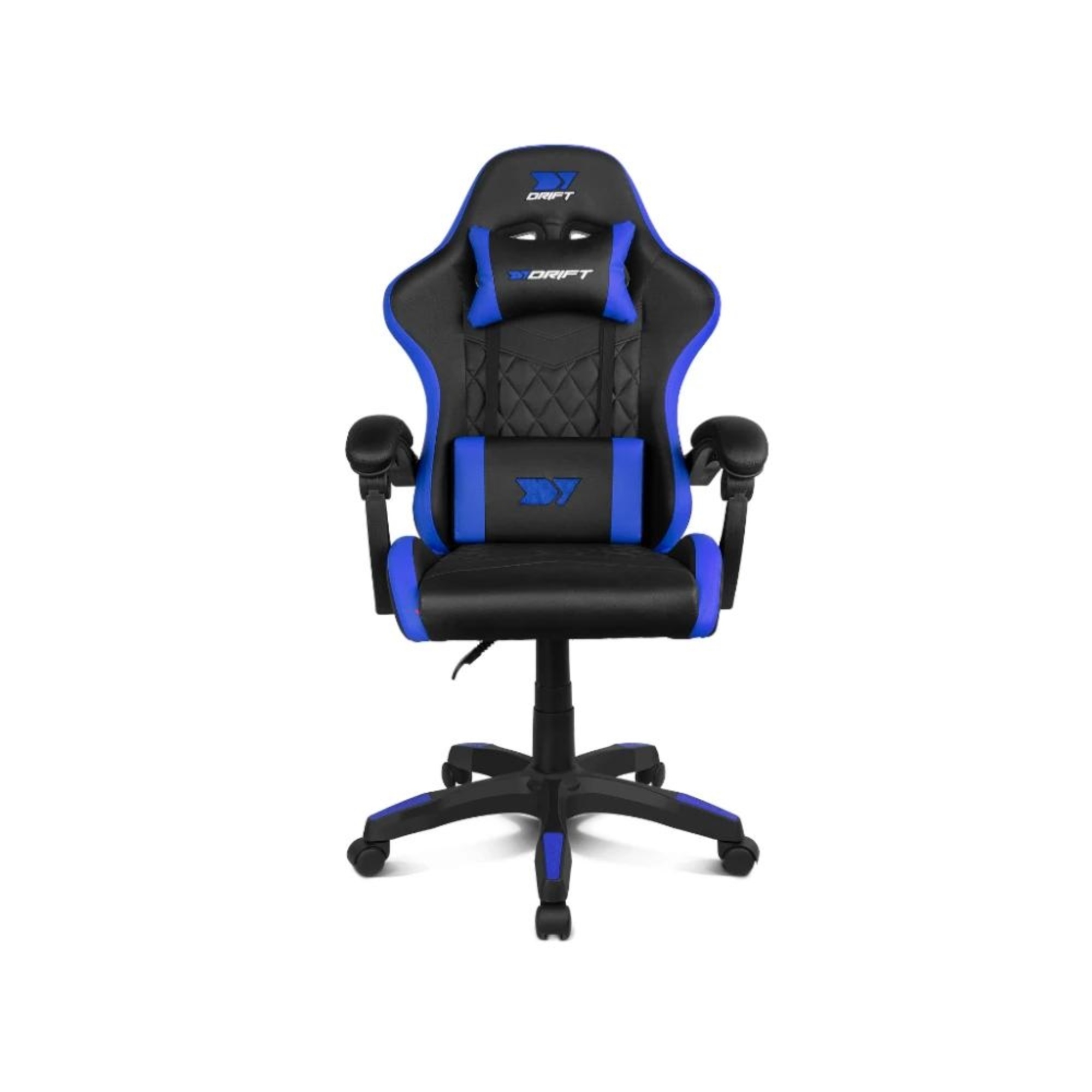 DRIFT Silla Gaming DR35 Negra-Azul Eléctrico