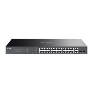 SWITCH GESTIONABLE TP-LINK OMADA AGILE ES228GP 26xGB LAN 2xSFP 24xPoE+ 250W EASY MANAGED