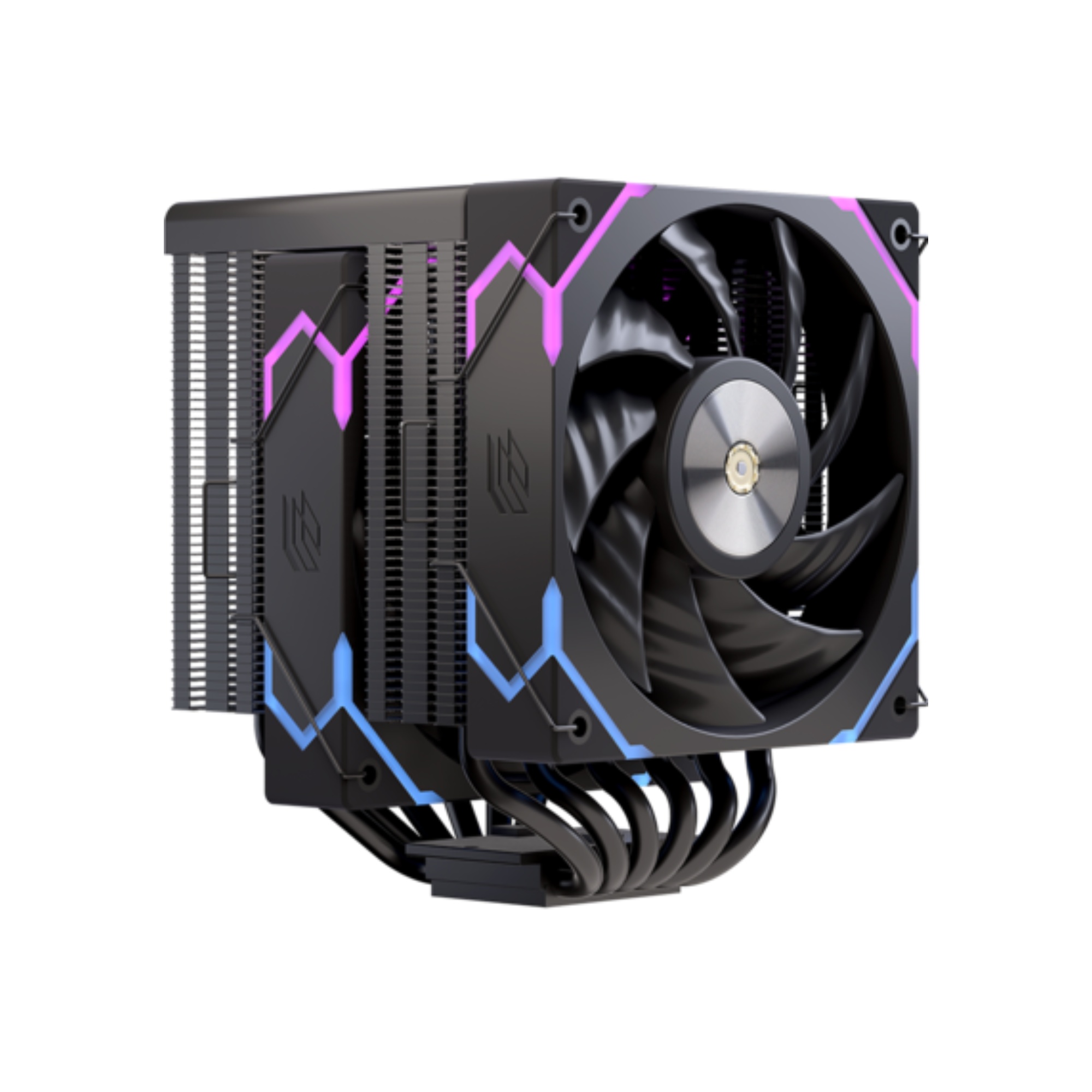 REFRIGERADOR CPU MULTIZOCALO EINAREX VENTUS V300 120MM RGB VENTILAD DOBLE NEGRO
