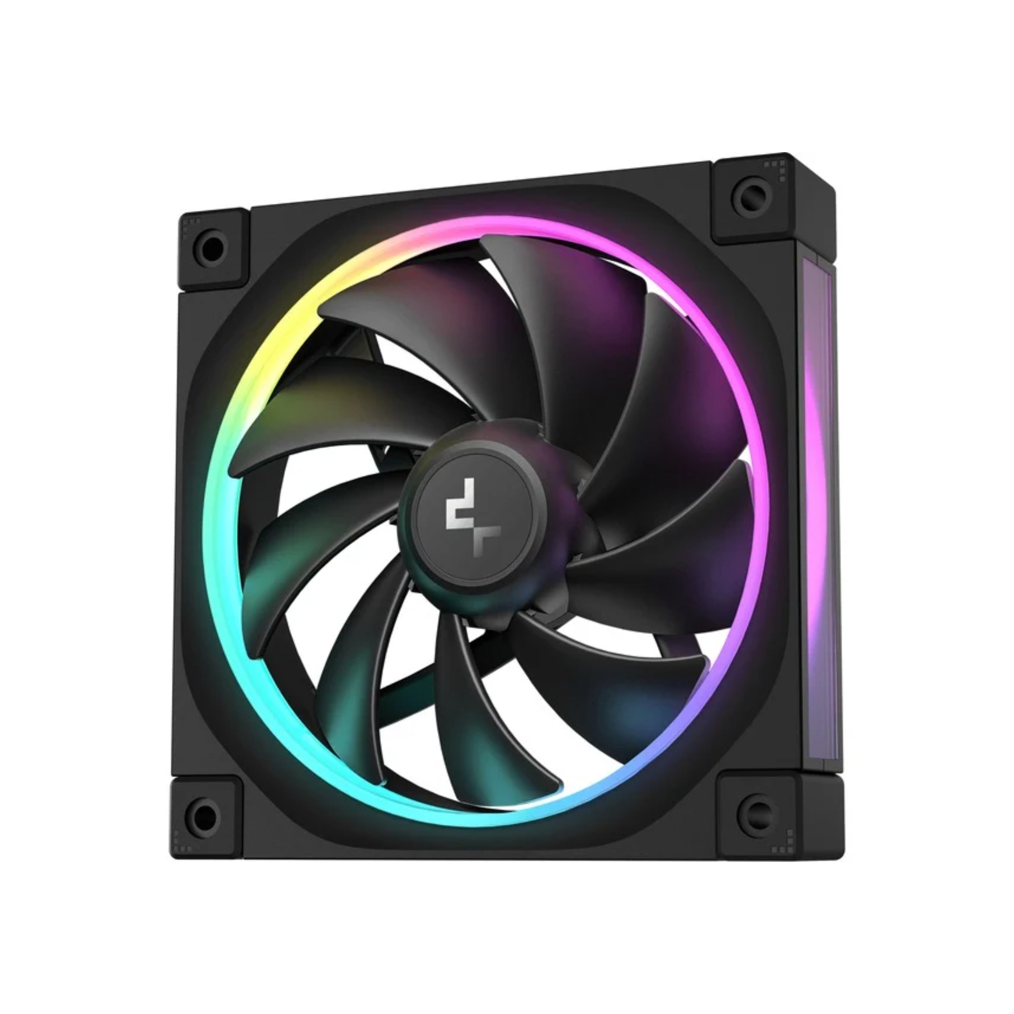 VENTILADOR CAJA ADICIONAL 12X12 DEEPCOOL FL12 ARGB NEGRO R-FL12-BKAPN1-G