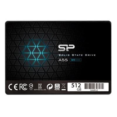 SP S55 SSD 512GB 2.5" 7mm Sata3  A55