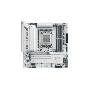 Placa Base ASUS TUF GAMING B850M-PLUS WIFI7 W AM5 MICROATX DDR5 20Gbps BLANCO