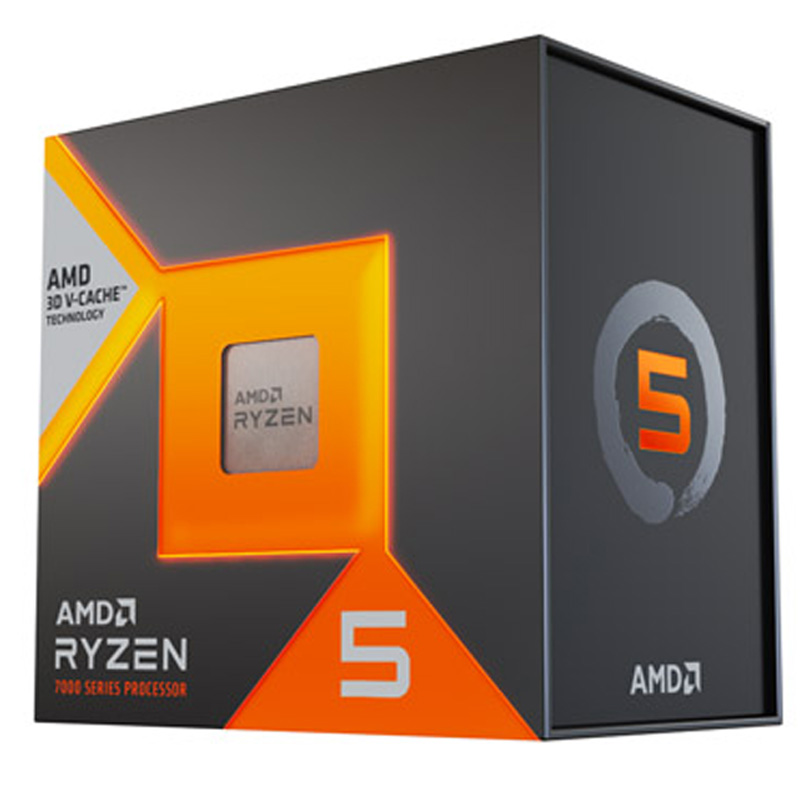 AMD RYZEN 7 7500X3D 4.5G 102M 6C AM5 BOX Sin Venti