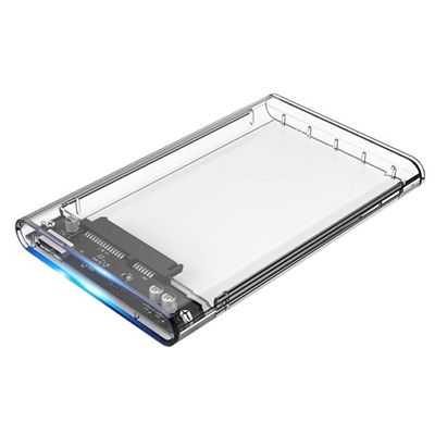 CAJA HDD COOLBOX STA2533 2.5" SATA USB3.0 TRANSPARENTE