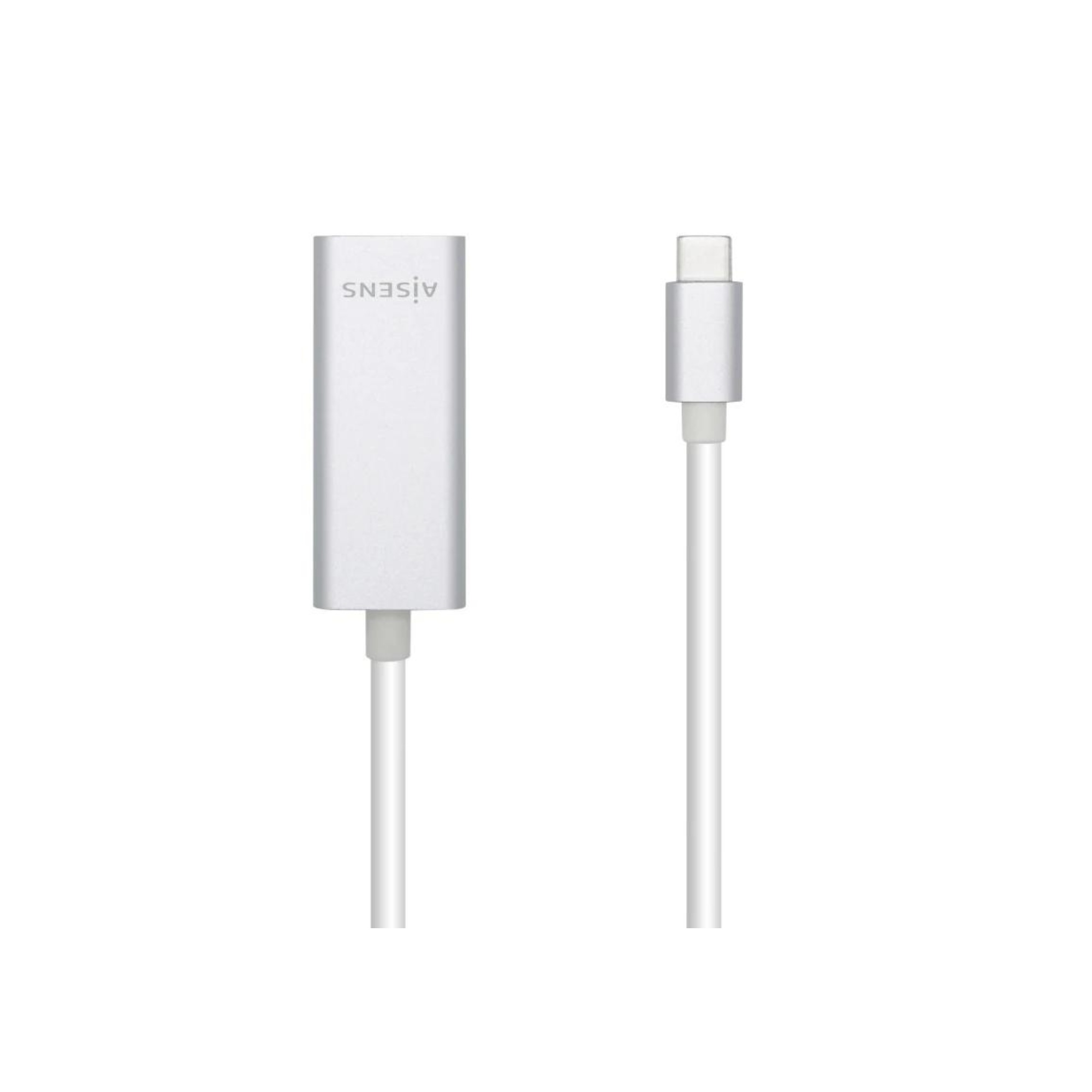 CONVERSOR USB 3.1 GEN1 USB-C ETHERNET GIGABIT RJ45 HEMBRA 15CM AISENS A109-0505
